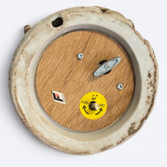 VTG‎ 80s Santa Music Box 'Coming to Town' Ceramic Figurine Silvestri with Box - Picture 7 of 8